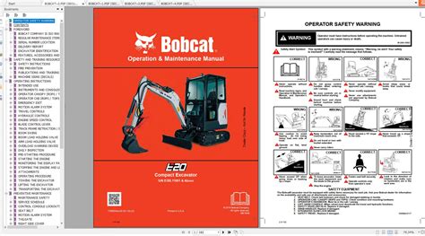 bobcat excavator grease instructions